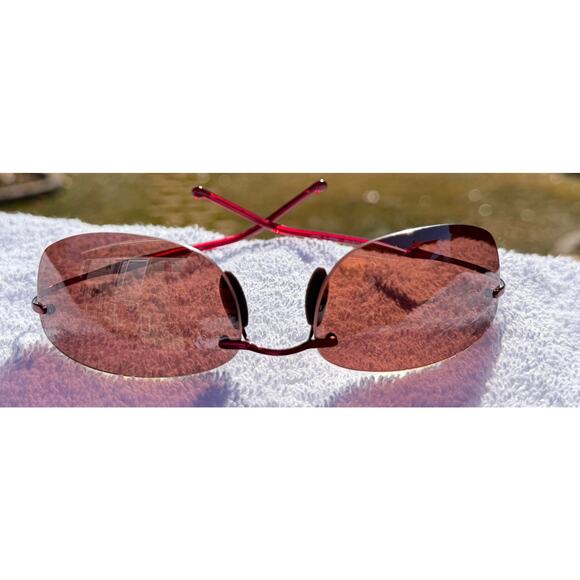 Maui Jim Sunglasses MJ51607 Preowned Brown Honolau Bay Sunglasses - Picture 2 of 7